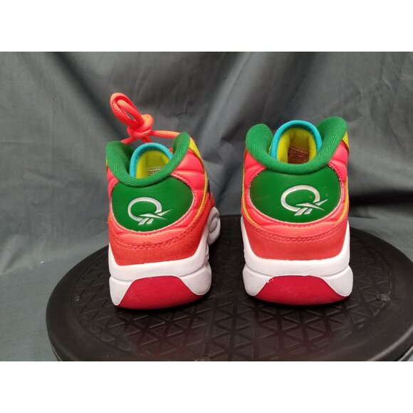 Reebok Kids Question Mid Sneakers Leather Multi-Colors Size 1.5 NEW IN BOX! - Picture 7 of 11